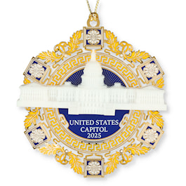 2025 United States Capitol Marble Ornament