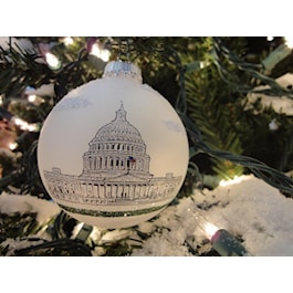Capitol East Front Ball Ornament