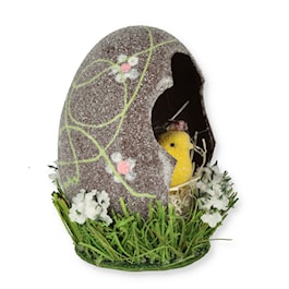 Peek-A-Boo Chocolate "Sugared" Egg with Peep
