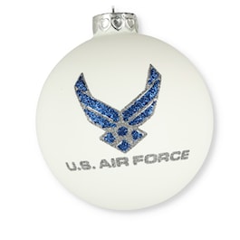 U.S. Air Force Glass Ornament
