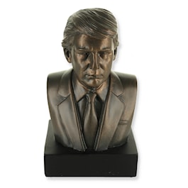 President Donald Trump Bronze Bust