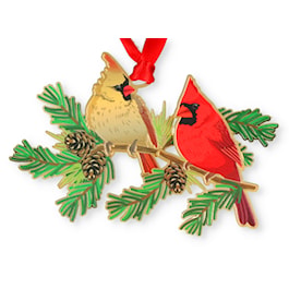 Cardinal Companions Ornament