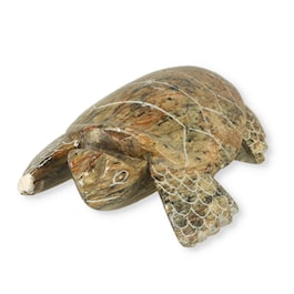 Granite Stone Turtle Figurine