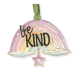 Be Kind Rainbow Ornament