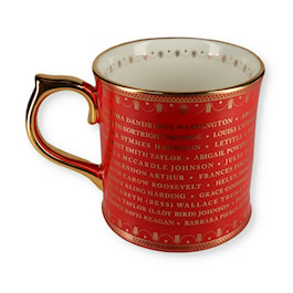 Past Presidents Mug from Washington to Obama