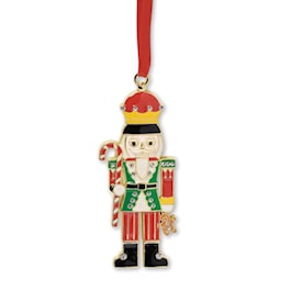 Nutcracker with Ribbon Ornament