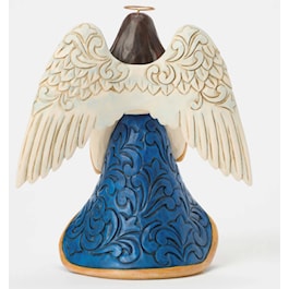 Patriotic Angel with Heart Figurine by Jim Shore