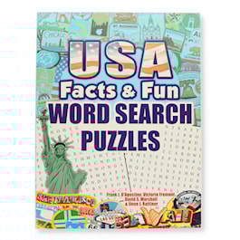 USA Facts &amp; Fun Word Search Puzzles