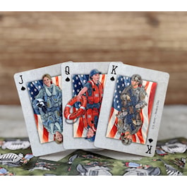 “Women in the Military” – Premium Casino-Grade Patriotic Playing Cards