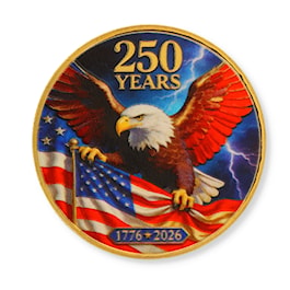 250th Anniversary Land of Liberty Coin