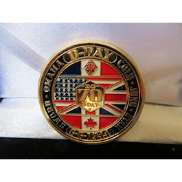 D-Day Challenge Coin -  70th Anniversary Normandy