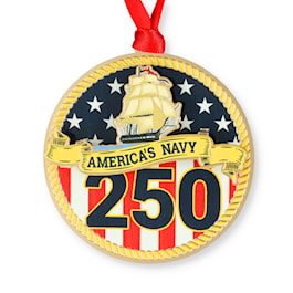 250th Anniversary of the U.S. Navy Ornament