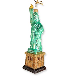 Statue of Liberty Glassblown Ornament