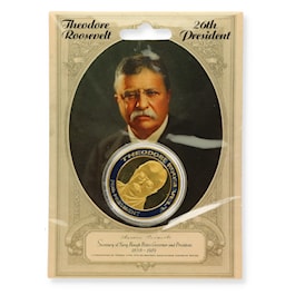 Theodore Roosevelt 26th President Coin