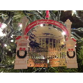 White House Gates Ornament