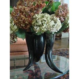 Unique Horn Vase