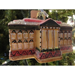 Gingerbread White House Ornament