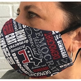 CO-Democrat Mask - Reversible - Unisex