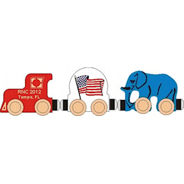 Patriotic Toy Train
