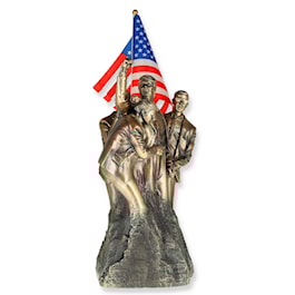 Standing Trump Fight Fight Fight Figurine
