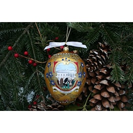 President Washington and President Adams Collectible Ornaments