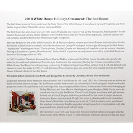 Comes with an insert telling more about the story of the Red Room