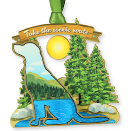 Take the Scenic Route Ornament