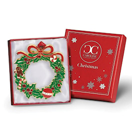 Wreath with Ribbon Ornament