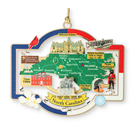 North Carolina 50 State Heritage Collection® Ornament