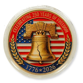 250th Anniversary Patriotic Cross Coin