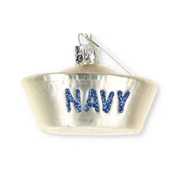 Nay Cap Glass Ornament