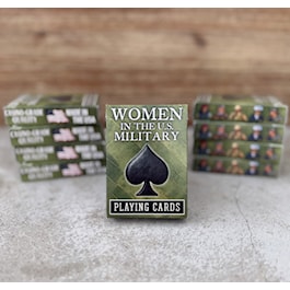 “Women in the Military” – Premium Casino-Grade Patriotic Playing Cards