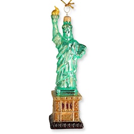 Statue of Liberty Glassblown Ornament