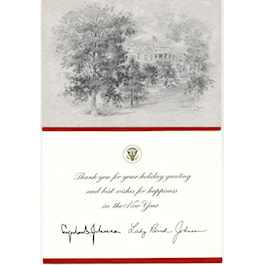 1964 Johnson Reciprocal Christmas Card