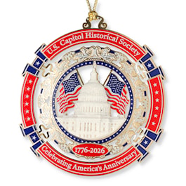 250th U.S. Capitol Commemorative Marble Ornament