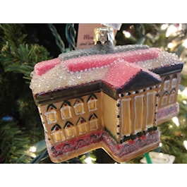 Gingerbread White House Ornament