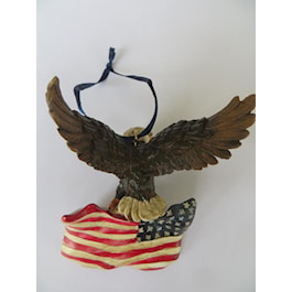 Patriotic Eagle with American Flag