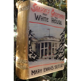 Season's Greetings Book Ornament