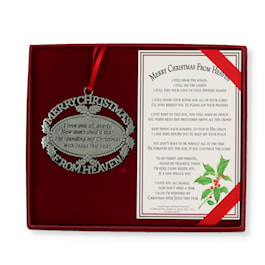 Merry Christmas From Heaven Ornament