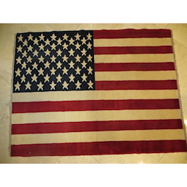 American Flag Wall Accent Rug