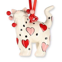 Whisker Love Cat Ornament