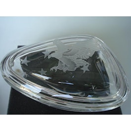 Eagle with Stars Crystal Box