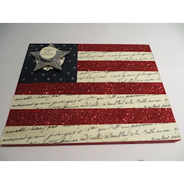 Stars and Stripes Flag Wall Hanging