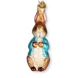 Peter Rabbit Glass Ornament