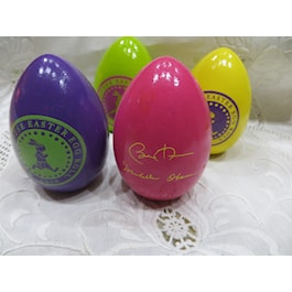2010 White House Easter Egg Set of 4