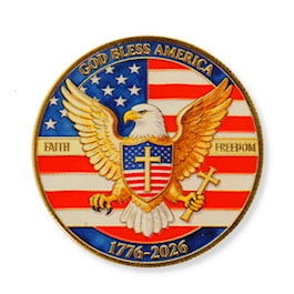 250th Anniversary Faith and Freedom Coin