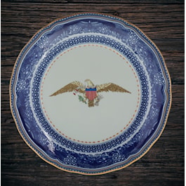 Diplomatic Eagle Luncheon Plate