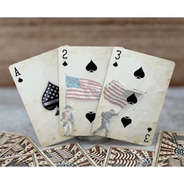 “Old Glory” – Premium Casino-Grade Patriotic Playing Cards