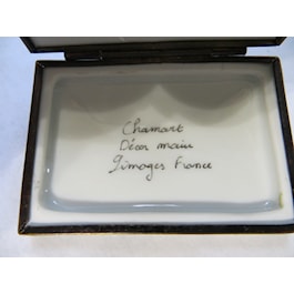 USA Flag Limoges Box