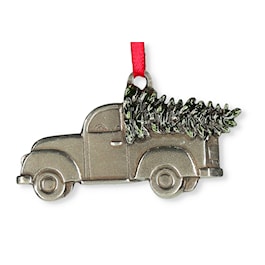 Christmas Tree Truck Ornament